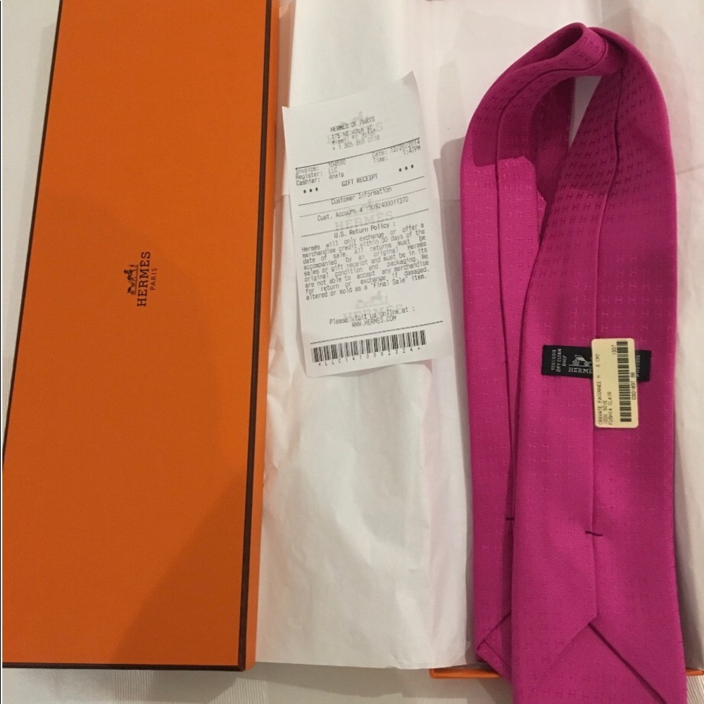 Brand new Hermes Tie